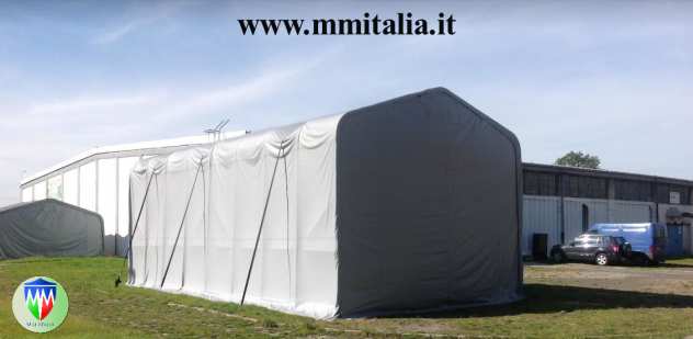 Tensostrutture Mobili 6,0 x 12,0 x 4,0 mt. uso Industriale senza Permessi