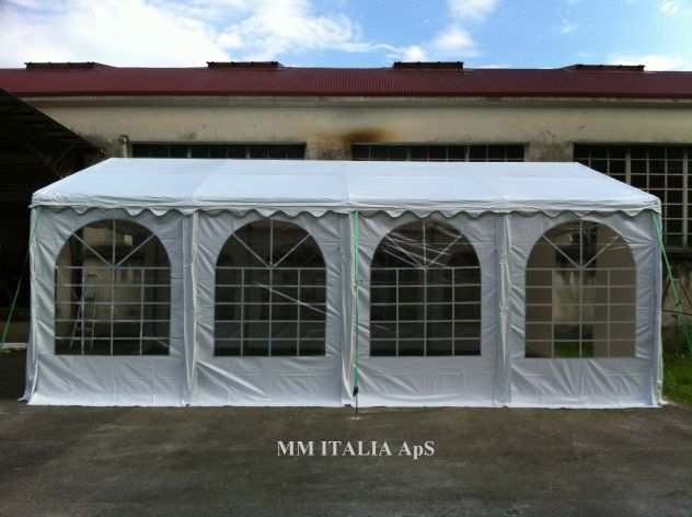 Tensostrutture, Tendostrutture 6 x 8 Per Ristoranti Bar in Pvc