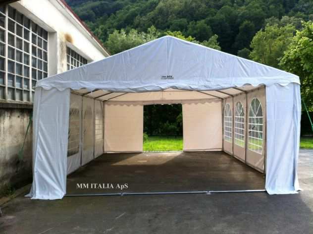 Tensostrutture, Tendostrutture 6 x 8 Per Ristoranti Bar in Pvc