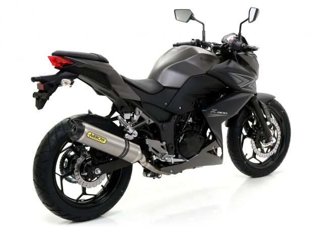 Terminale di scarico Kawasaki Z 300 Arrow Mivv Gpr X kone Suono M3