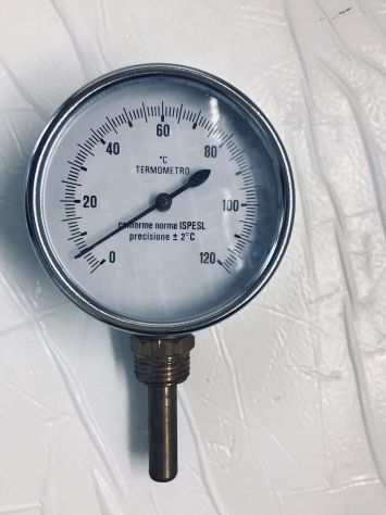 Termometro a quadrante 0 - 120degC