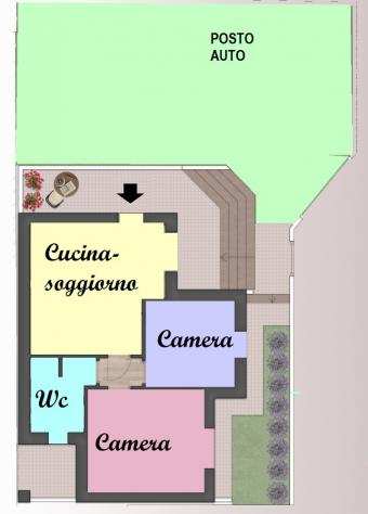 TERRATETTO di 1 vani e di 60 mq (CAMPI BISENZIO) rif. T 3