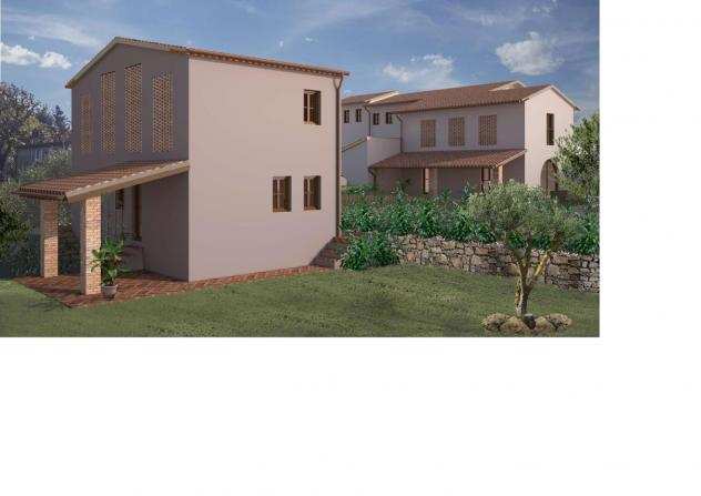 Terratetto in vendita a Gambassi Terme 75 mq Rif 1232020