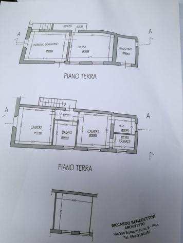 Terratetto in vendita a PUTIGNANO PISANO - Pisa 100 mq Rif 1095447