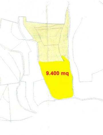 Terreno di 9400 msup2 in vendita a Puegnago sul Garda