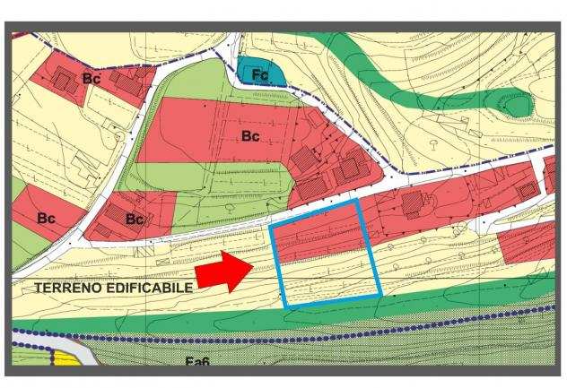 Terreno edif. residenziale in vendita a LA CROCE - Buti 2800 mq Rif 1122574