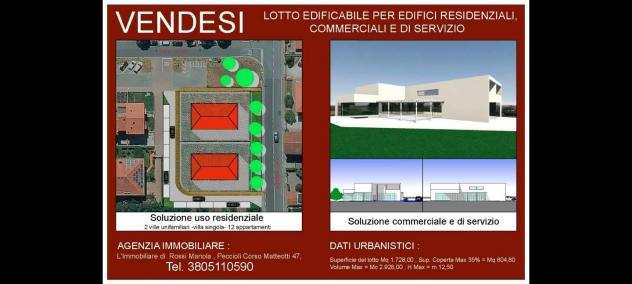 Terreno edif. residenziale in vendita a Santa Croce sullArno 1728 mq Rif 1095788