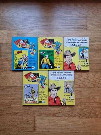 Tex - 5 Comic - Prima edizione - 19661966