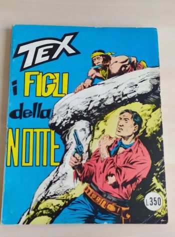 Tex n. 50 I Figli della Notte L. 350 Edizione Araldo 1968