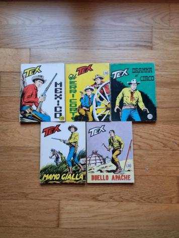 Tex nn 6468 - 5 Comic - Prima edizione - 19661966