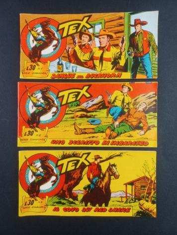 Tex, serie Comanche nn. 125 - serie completa - Spillato - (1963)