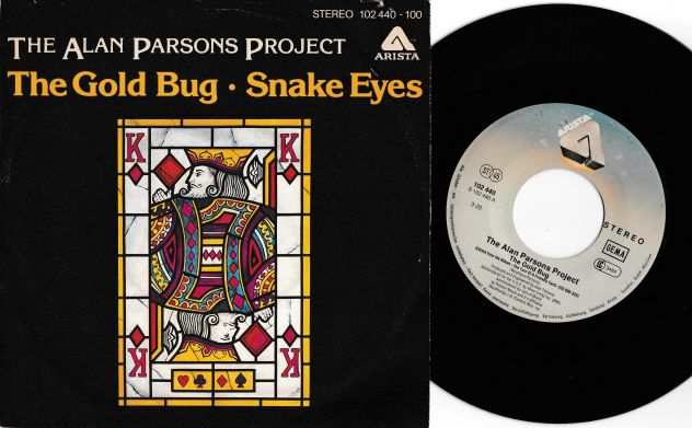 THE ALAN PARSONS PROJECT - The Gold Bug  Snake Eyes - 7  45 giri 1980 Arista
