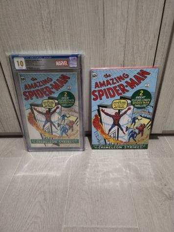 The Amazing Spider-Man - 1 Pure Silver Foil Limited CGC 10 First Release - Prima edizione