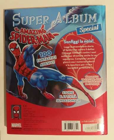 The amazing Spider-Man.Super album illustrata con gadget Ed.Marvel Libri, 2013