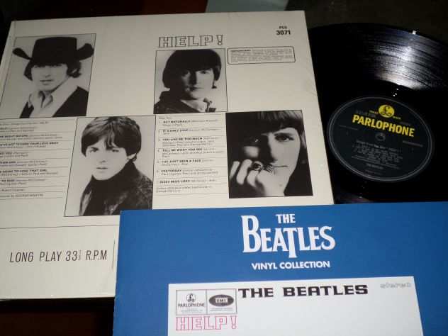 THE BEATLES - Help - LP  33 giri 1965 Parlophone Italy