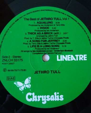 The Best of JETHRO TULL Vol. 1 - 1981