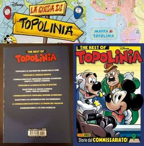 THE BEST OF TOPOLINIA Storie dal COMMISSARIATO PANINI COMICS 2020.