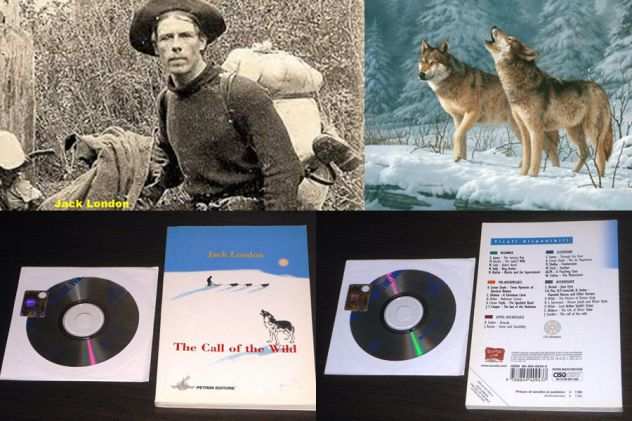 The call of the wild, Jack London, Petrini 2007, ill. a colori in inglese, CD.