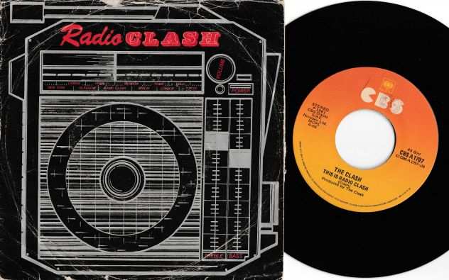 THE CLASH - This Is Radio Clash - 7  45 giri 1981 CBS Italy