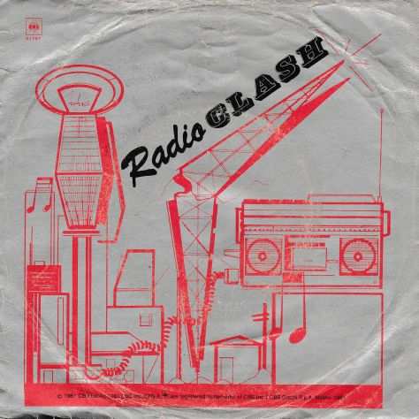 THE CLASH - This Is Radio Clash - 7  45 giri 1981 CBS Italy