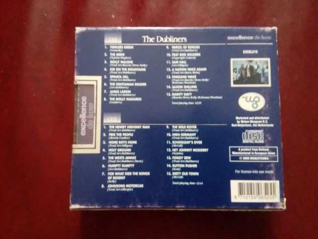 The Dubliners - 30 Irish Favourites - CD