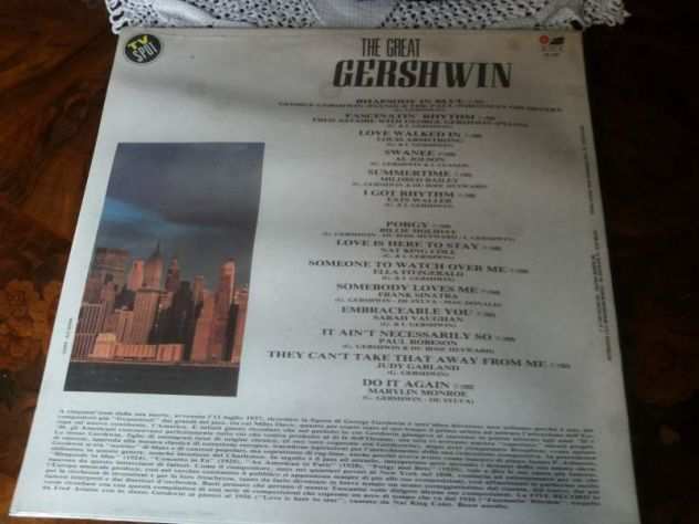 The GREAT GERSHWIN lp 1a Stampa 1987 FM 13597 NUOVO  cellophanato