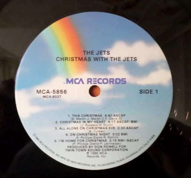 THE JETS - Natale Christmas With The Jets - LP  33 giri 1986 MCA