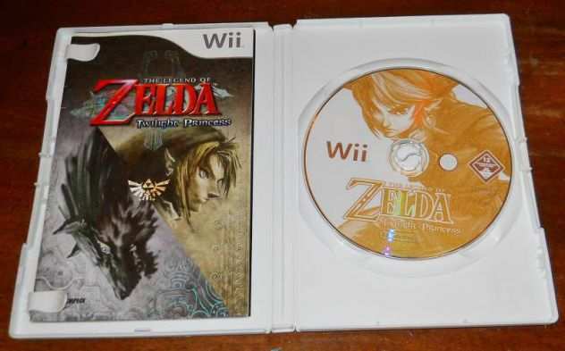 The legend of zelda twilight princess nintendo wii e wii u gioco PAL