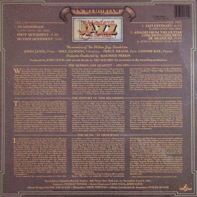 The Modern Jazz Quartet amp Milt Jackson, Ornette Coleman, Chick Corea - 6 Lp Album in MINT Condition - Album LP (piugrave oggetti) - 1972