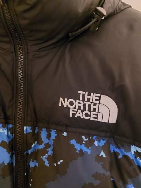 The North Face blu camouflage pixelato uomo taglia M