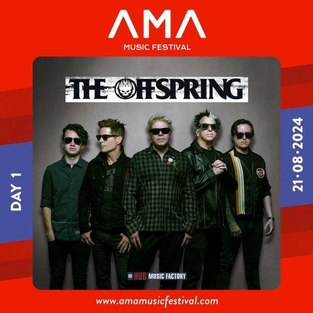 The Offspring - AMA Festival2024 - il 21 agosto 2024 - partenza da LUCCA