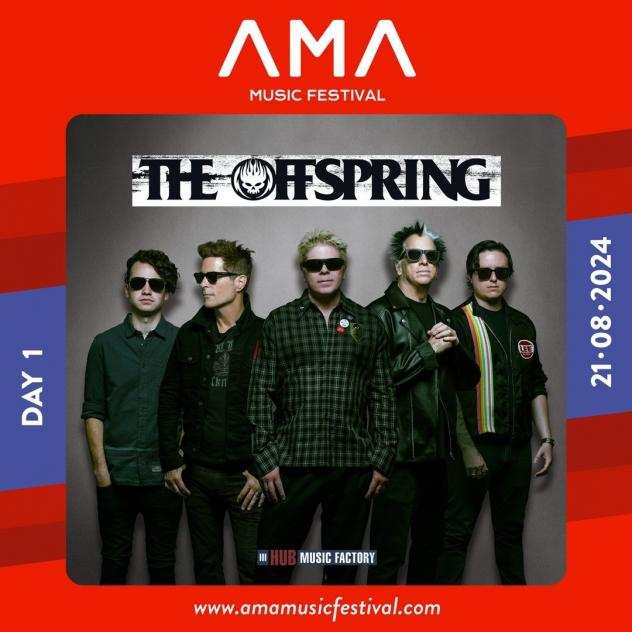 The Offspring - AMA Festival2024 - il 21 agosto 2024 - partenza da MILANO STAZIONE CENTRALE