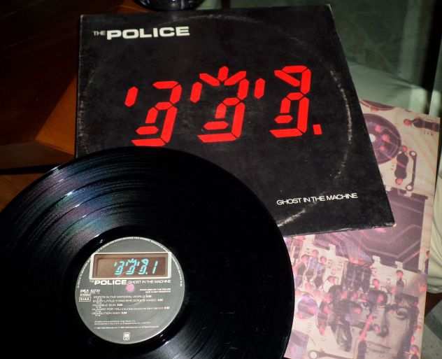 THE POLICE - Ghost in The Machine - LP  33 giri  Inner 1981 AampM