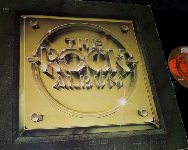 THE ROCK ALBUM (Foreigner, Toto, Tull, Boston) LP  33 giri 1980 US K-TEL