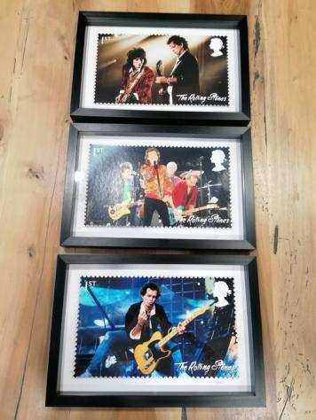 The Rolling Stones - Framed Stamp Print - The Royal Mail - Limited to 500 - 2022 - Edizione limitata numerata
