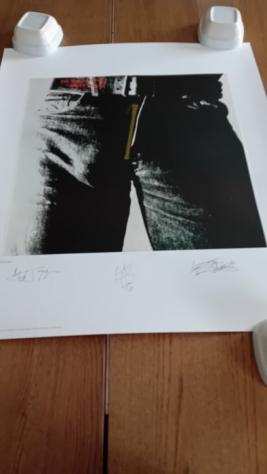 The Rolling Stones - Multiple artists - Sticky Fingers - Lithograph - Numbered 34935000 - COA - Articolo memorabilia merce ufficiale - 19941994