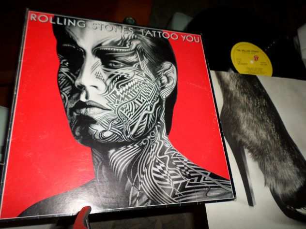 THE ROLLING STONES - Tattoo you - LP  33 giri  insert 1981 Italy