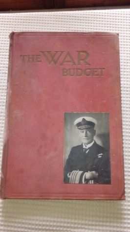 The War Budget Illustrato del 1915 Prima Guerra Mondiale