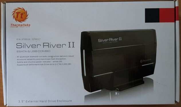 Thermaltake Silver River II Aluminum 3.5-Inch USB