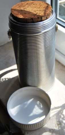 thermos portavivande in metallo vintage