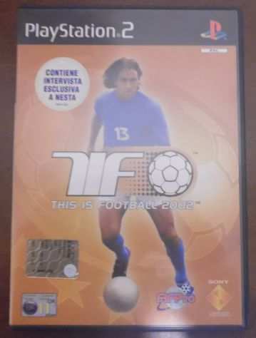 This is Football 2002 per Playstation 2
