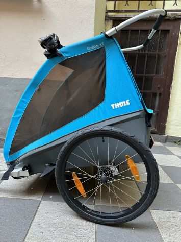 Thule Coaster XT rimorchio per bici 2 posti blu