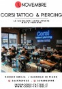 1.NOVEMBRE.2025 INIZIANO CORSI TATTOO PIERCING MICRODERMAL P.M.U 