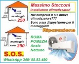 Montaggio condizionatore inverter Ardea colle Romito 