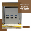 Portone sezionale industriale MakroPro 2.0 4,320 m x 3,875 m