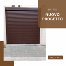 Serranda avvolgibile modello BR-77S 2,990 m x 3,480 m