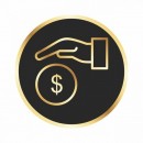 Offerta di prestito di denaro alle persone bisognose.