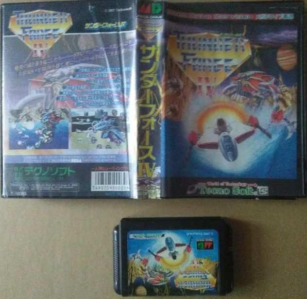Thunder Force 4 Sega Mega Driver Japan Collection Import