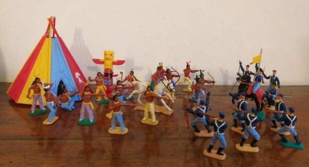Timpo Toys - Soldatino giocattolo Agguato al Campo Apache - 1960-1970 - Regno Unito