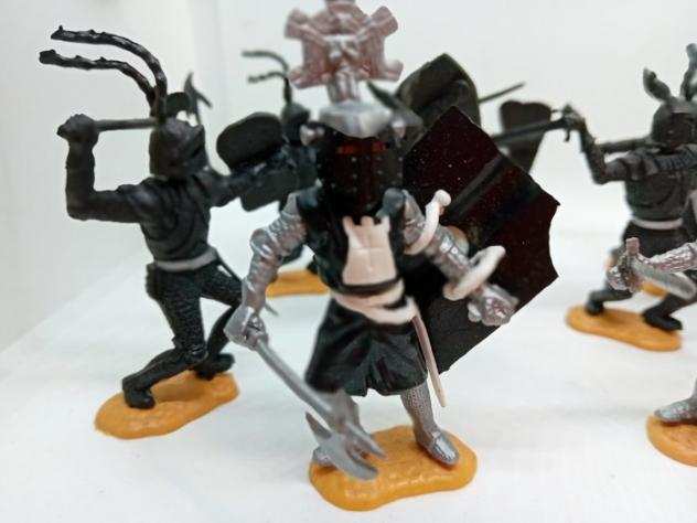 Timpo Toys - Statuetta giocattolo Crociati e Guerrieri Medioevali - 1960-1970 - Regno Unito